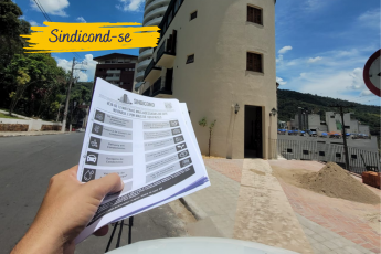 SINDICOND Visita SP - Distribuição do Informativo Condominial para Jaguariúna 