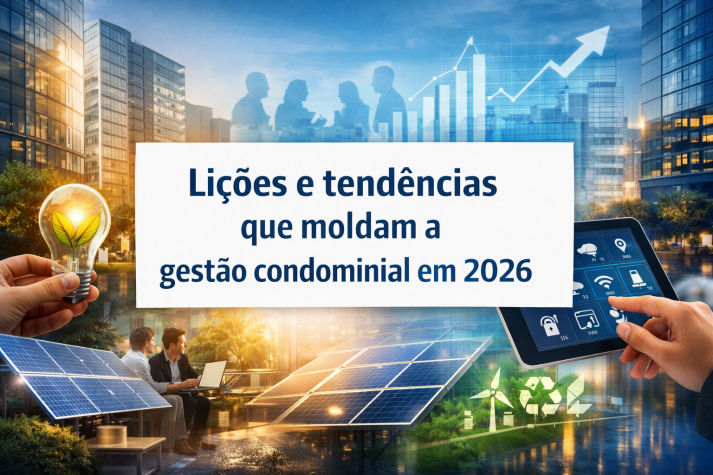 Lições e tendências que moldam a gestão condominial em 2026