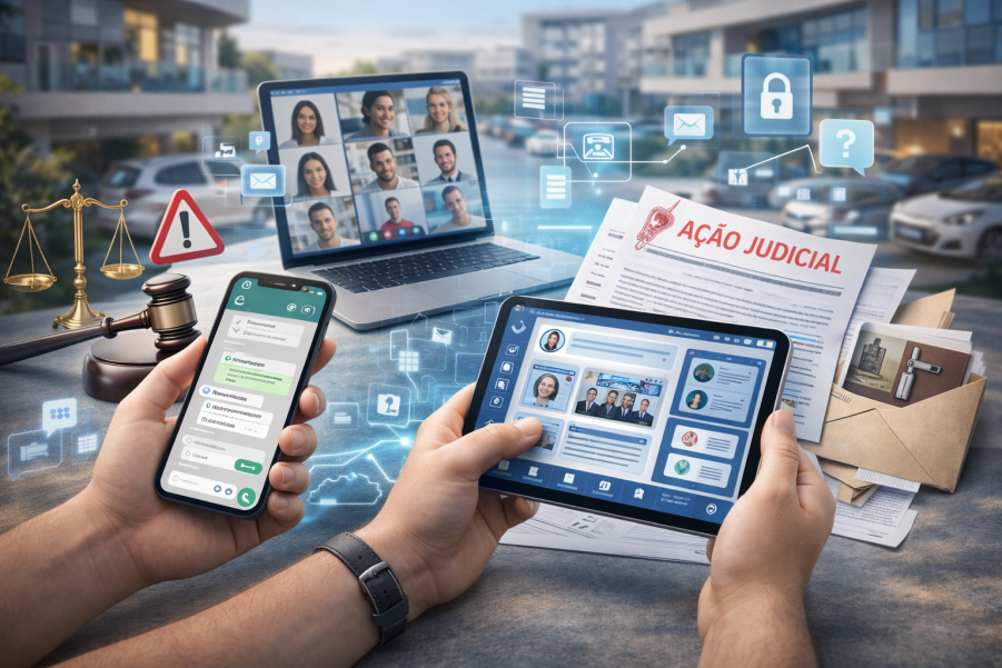 Como decisões online impactam a gestão do condomínio