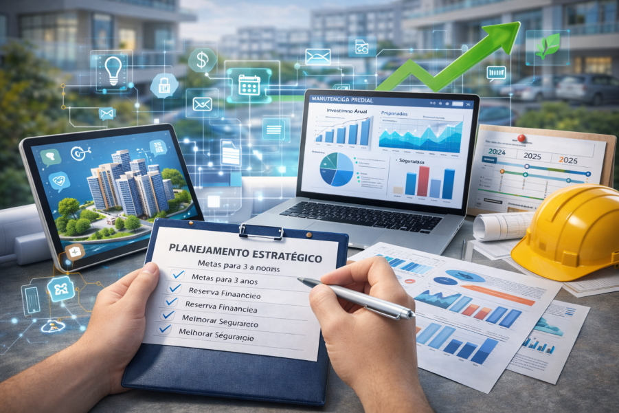 Planejamento estratégico no condomínio: por que pensar além do orçamento anual