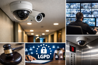 Uso de câmeras e LGPD no condomínio: o que pode e o que gera multa