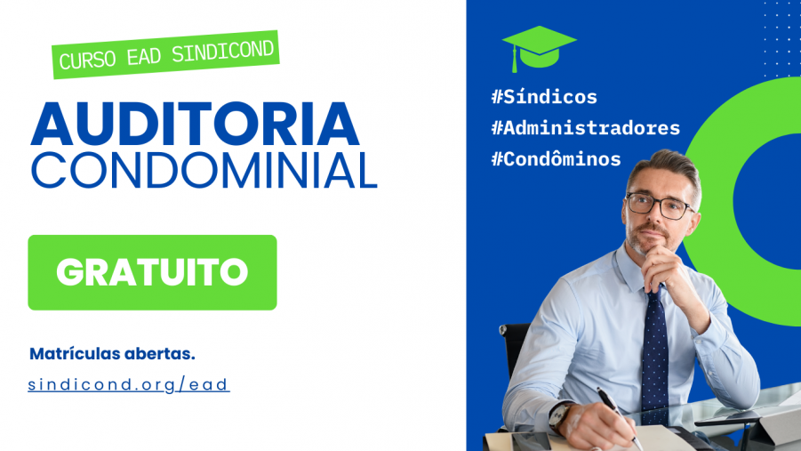 Novo Curso EAD - Auditoria Condominial 