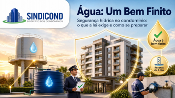 Temos que Ficar Atentos para Não Faltar Água: Um Bem Finito