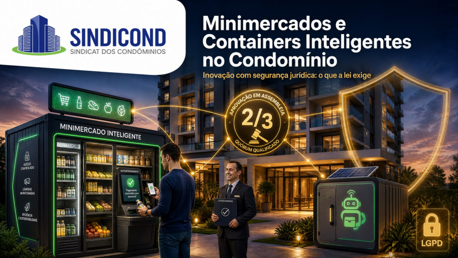 Minimercados e containers inteligentes nos condomínios: como acolher essa inovação de forma legal
