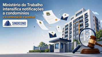 Ministério do Trabalho intensifica notificações a condomínios — e a contestação é possível