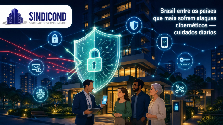 Pesquisa aponta Brasil como terceiro país que mais sofre ataques cibernéticos no mundo