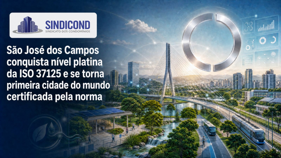 São José dos Campos é a primeira cidade do mundo a conquistar nível platina da ISO 37125.