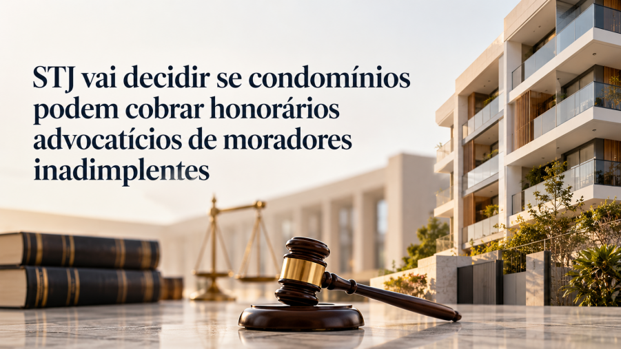 STJ vai decidir se condomínios podem cobrar honorários advocatícios de moradores inadimplentes