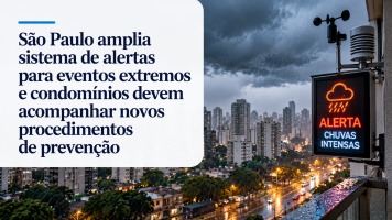 São Paulo amplia sistema de alertas para eventos extremos e condomínios devem acompanhar novos procedimentos de prevenção